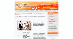 Desktop Screenshot of duelsoft.cz