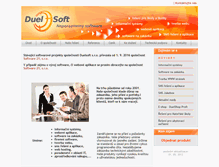 Tablet Screenshot of duelsoft.cz